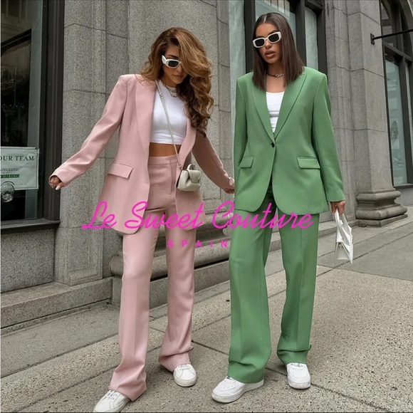 Zara green pants - Picture 4 of 9